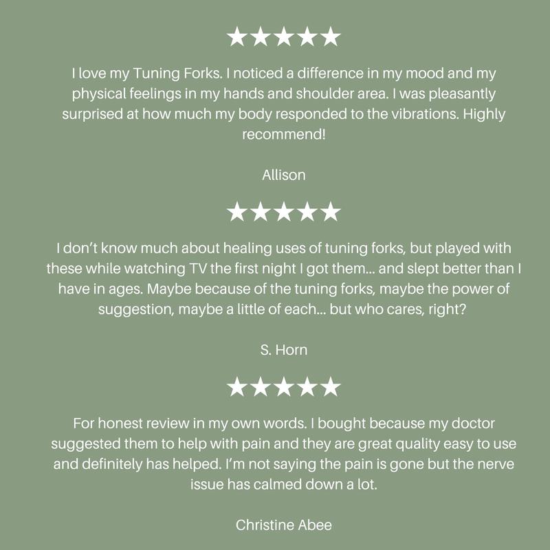 Therapeutic Tuning Fork Set