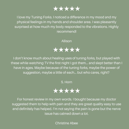 Therapeutic Tuning Fork Set